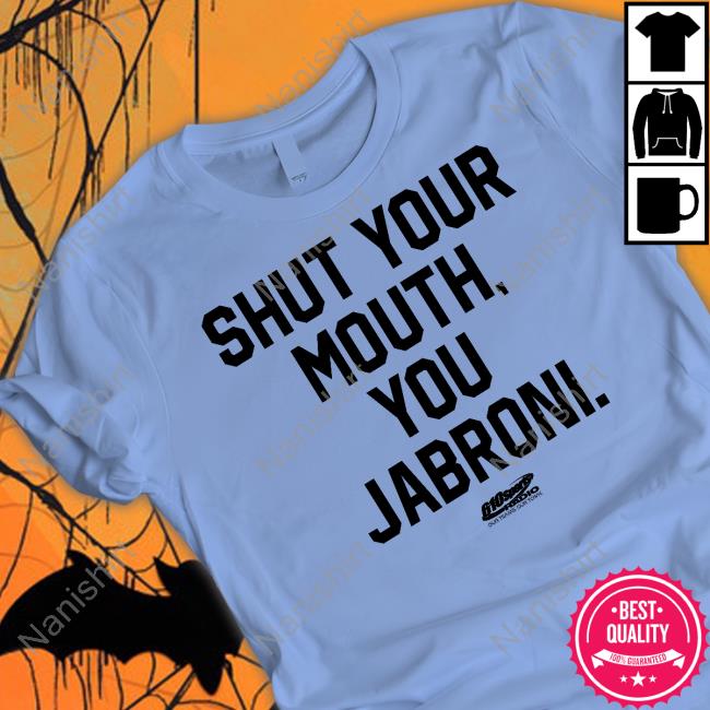 Raygun Merch Travis Kelce Shut Your Mouth You Jabroni Shirt