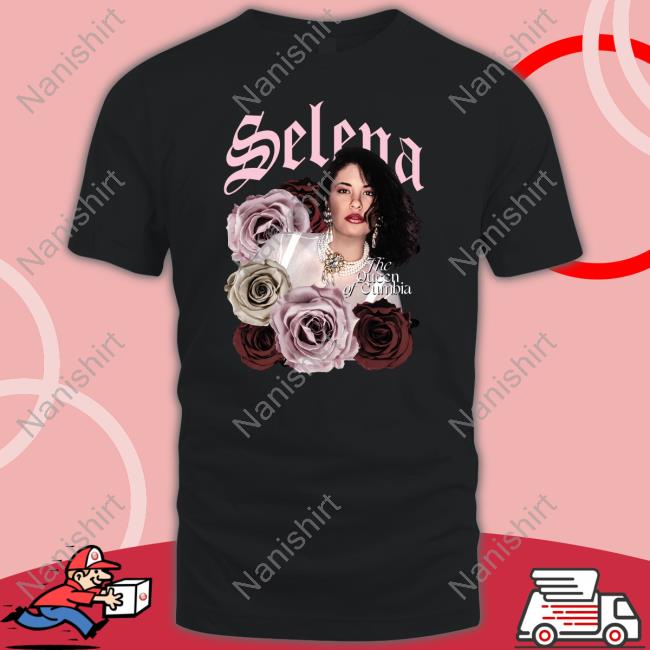 Floral Selena The Queen Of Cumbia Hoodie Selena Merch