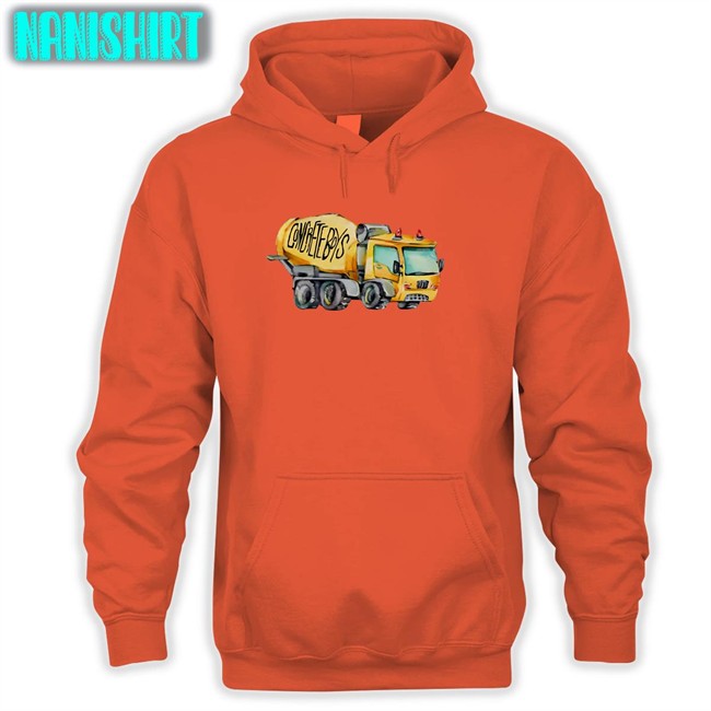 Concrete Boys Black Hooded Sweatshirt Concrete Boys Black Tank Top