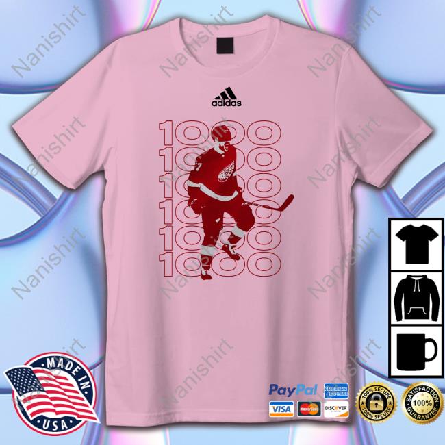 David Perron 1000Th T Shirt Detroit Red Wings David Perron 1000Th Shirts Dp_57