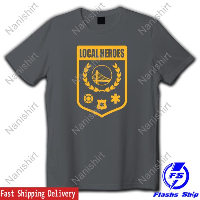 Golden State Warriors Local Heroes Hoodie Shirt Chase Center