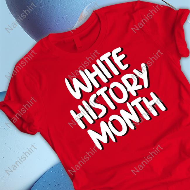 Official White History Month Shirt