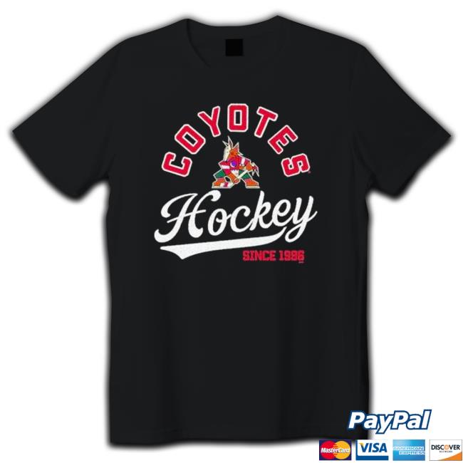 Official Arizona coyotes hockey since 1996 Hoodie