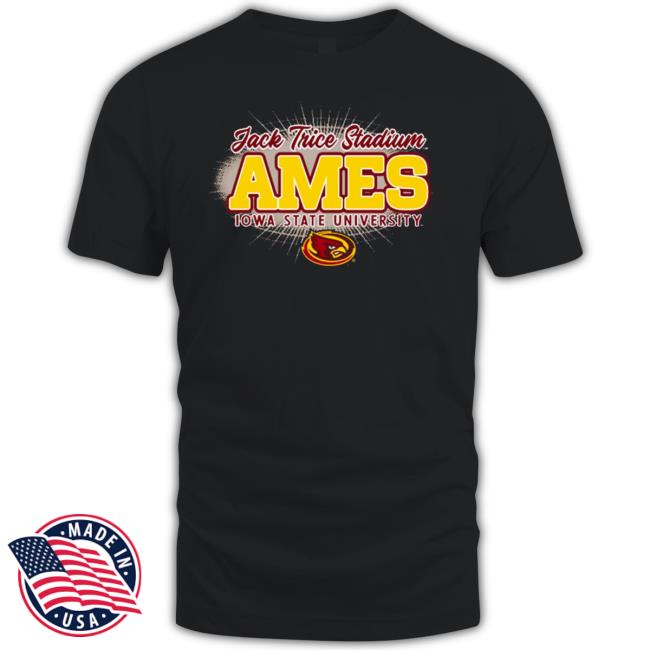 Jack trice stadium ames Iowa state cyclones university Tee Shirts