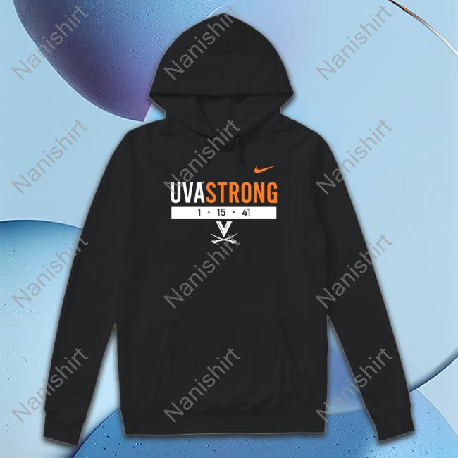 UVA Strong Long Sleeve Tee Dain Dainja UVA Strong Hoodie