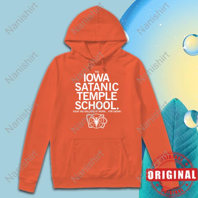 The Iowa Satanic Temple School Raygun The Iowa Satanic Temple School Tee