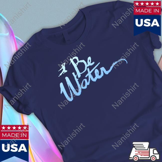Official Be Water Gradient Script Shirt