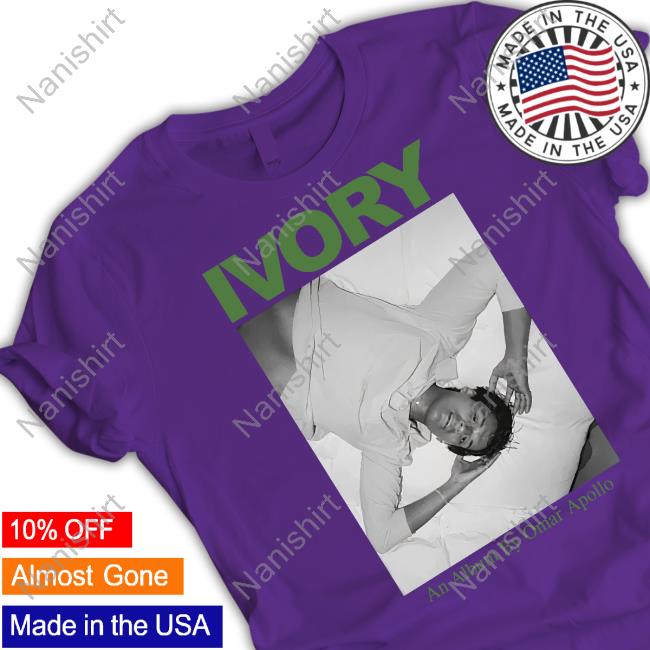 Official Omar Apollo Merch Ivory Album Photo Tee