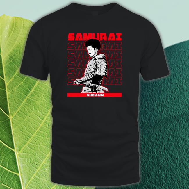 Official Coryxkenshin Samurai Shogun Red Tee Shirts