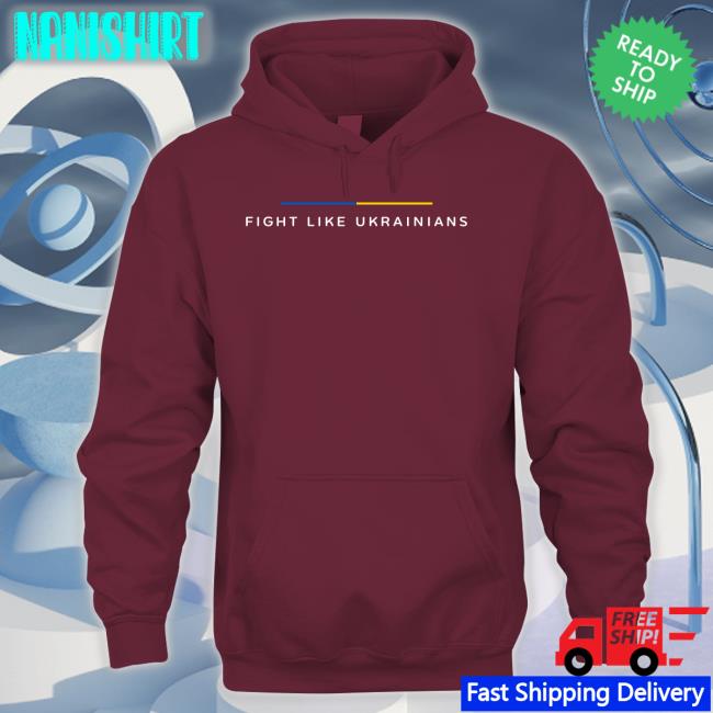 Zelenskyyua Fight Like Ukrainians Crewneck Sweatshirt Fight Like Ukrainians Tee Shirt