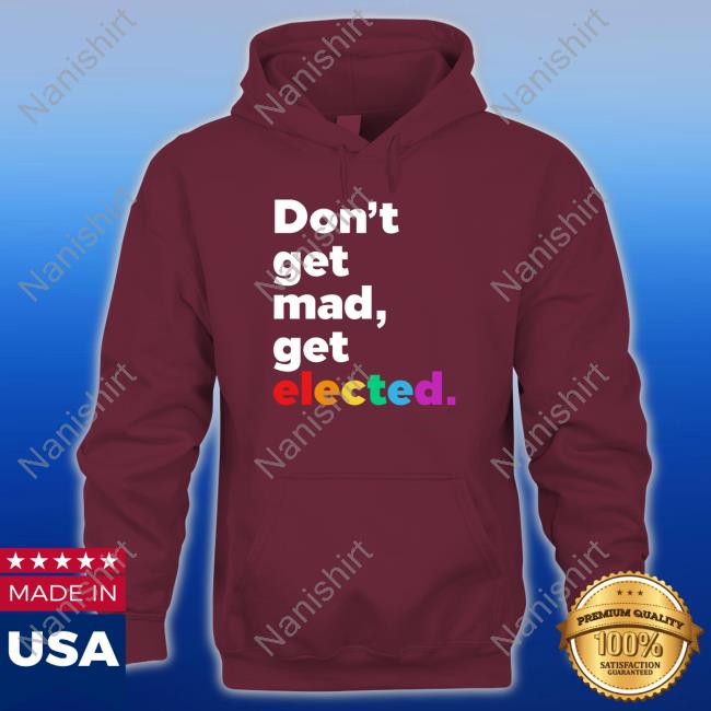 Don't Get Mad Get Elected Shirts Sam Brinton Mia Cathell Sam Brinton Don't Get Mad Get Elected T Shirt Bonfire Merch Mia Cathell