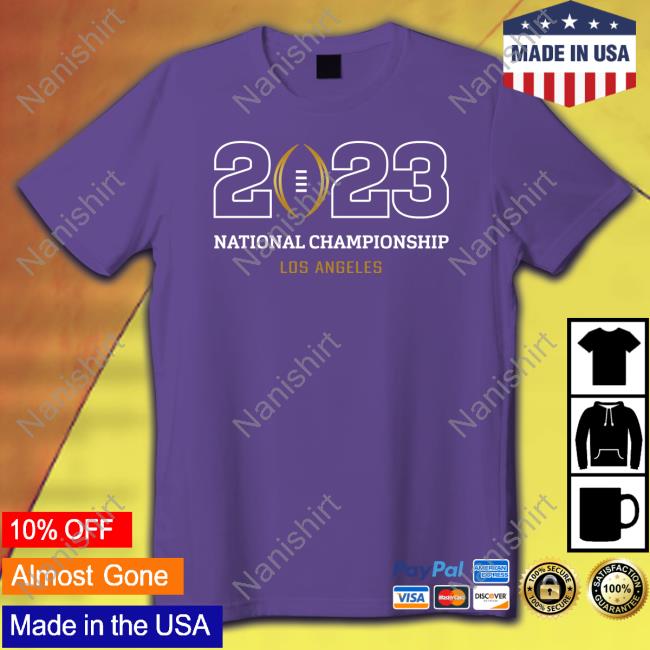 2023 National Championship Los Angeles Edition Limited TShirts