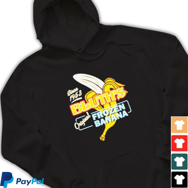 Official Bluth’S Frozen Banana Since 1953 Sweaters Official Bluth’S Frozen Banana Since 1953 Hooded Sweatshirt