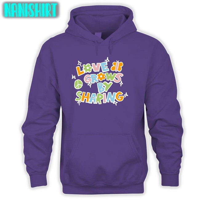 Spencer Barbosa Merch Love Grows By Sharing Tee Shirt Youaresomethingbigger Spencer Barbosa Merch Love Grows By Sharing Sweatshirt