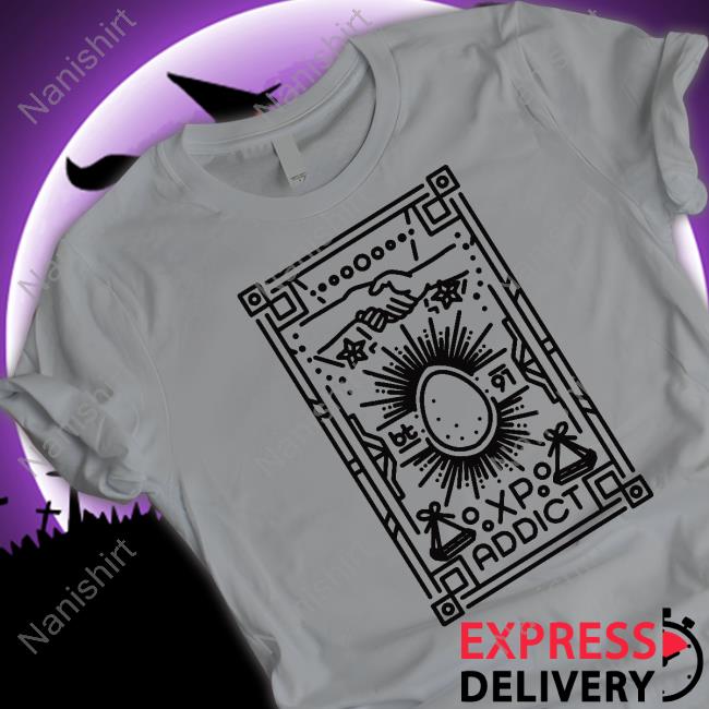 Join Crowdmade Xp Addict Black Line Art Shirt