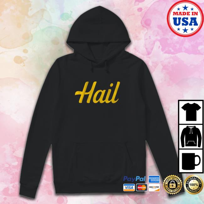 Michigan Wolverines Hail Long Sleeve Tee