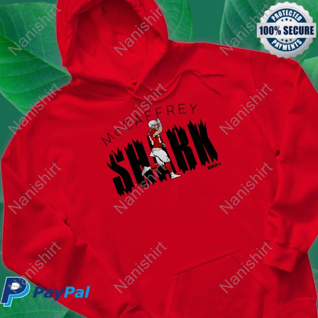 Mccaffrey Shark T Shirt Breakingt Merch Christian Mccaffrey San Francisco Shark Sweatshirts