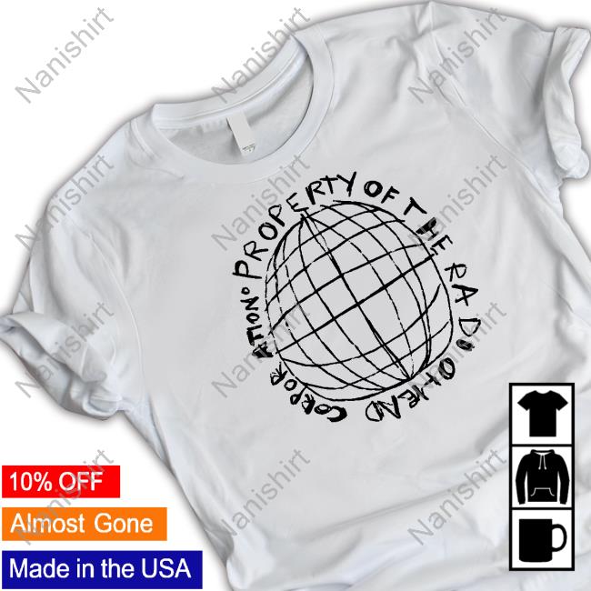 Radiohead Merch Property Of The Radiohead Corporation Long Sleeve T Shirt Wardrobe Wasteheadquarters