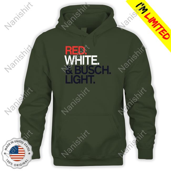 Rodney Davis Red White & Busch Light Shirt Olivia Beavers