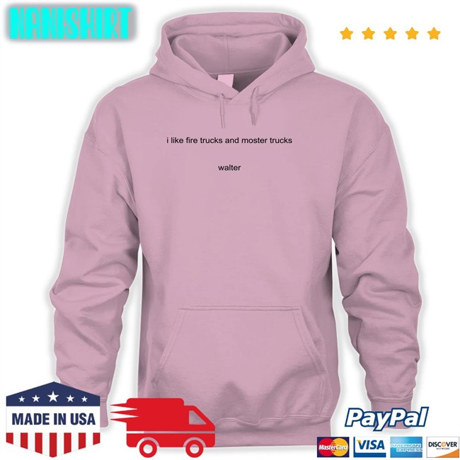I Like Fire Trucks And Moster Trucks Walter Tee Shirt Sport Grey I Like Fire Trucks And Moster Trucks Walter T Shirt Sport Grey Youngpeopleyoutube