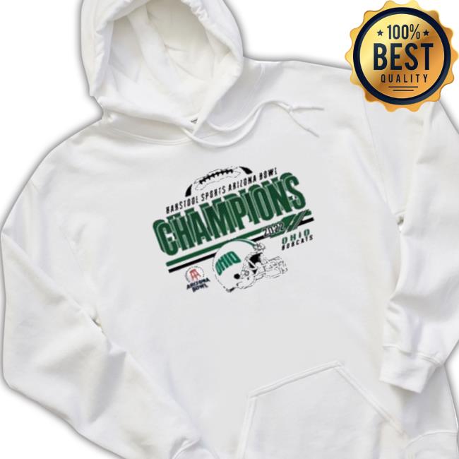 Ncaa Arizona Bowl Champions Ohio Bobcats Barstool Sports Tee
