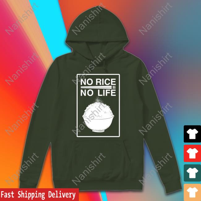 Buffbunnymika No Rice No Life Tee Shirt Buffbunnymika No Rice No Life Shirt