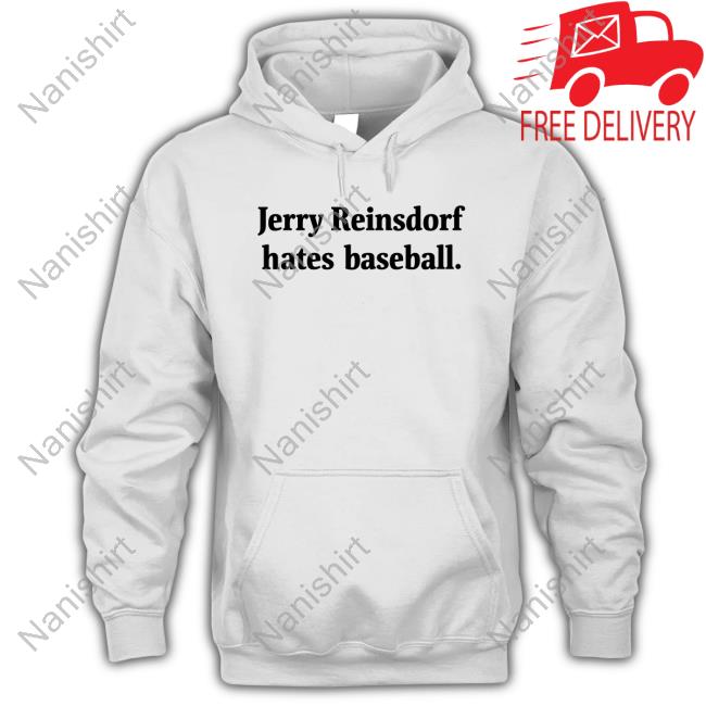 Jerry Reinsdorf Hates Baseball T-Shirt Cardboard White Sox