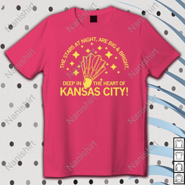 Raygun The Stars At Night Are Big & Bright Deep In The Heart Of Kansas City Tee Shirt