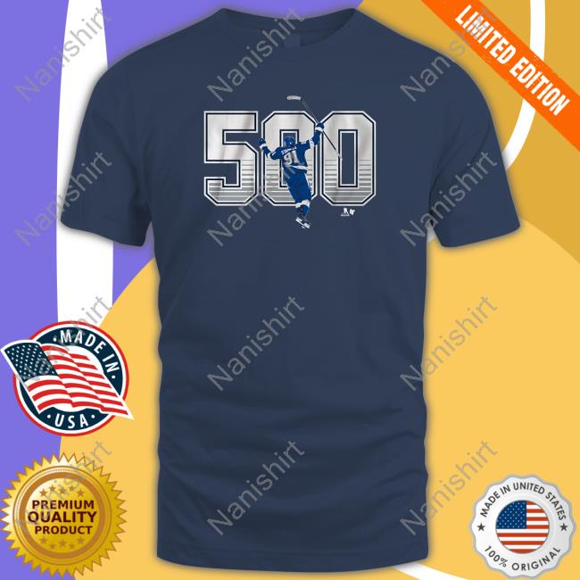 Breakingt Steven Stamkos 500 Goals Tee Shirt Tampa Bay Lightning