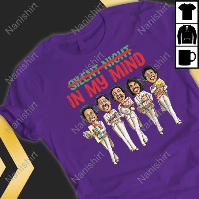 Dr Kanisha L Hall Silent Night In My Mind Christmas Long Sleeve T Shirt Silent Night In My Mind Christmas T Shirt