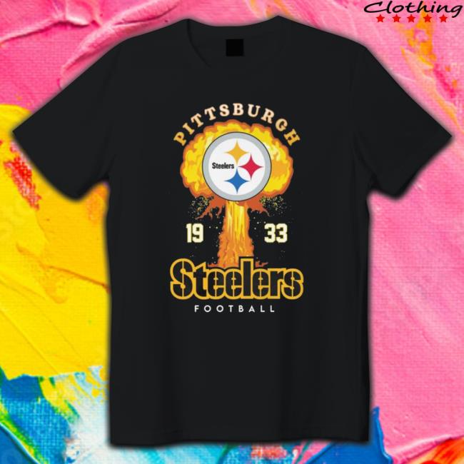 Pittsburgh Steelers 1933 Steelers Football Tee Shirt