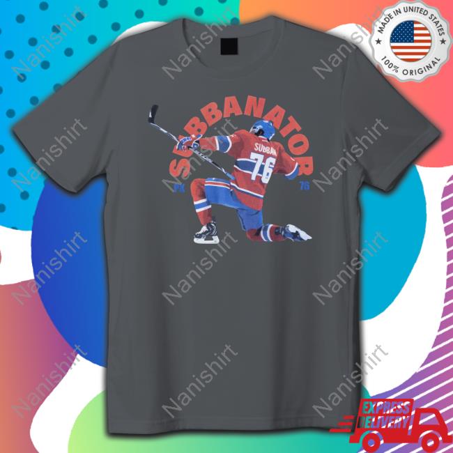 Official Tricoloresports Merch Pk Subban Subbanator T Shirt
