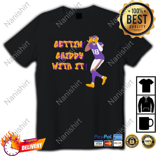 Minnesota Vikings Justin Jefferson Gettin Griddy With it Hoodie
