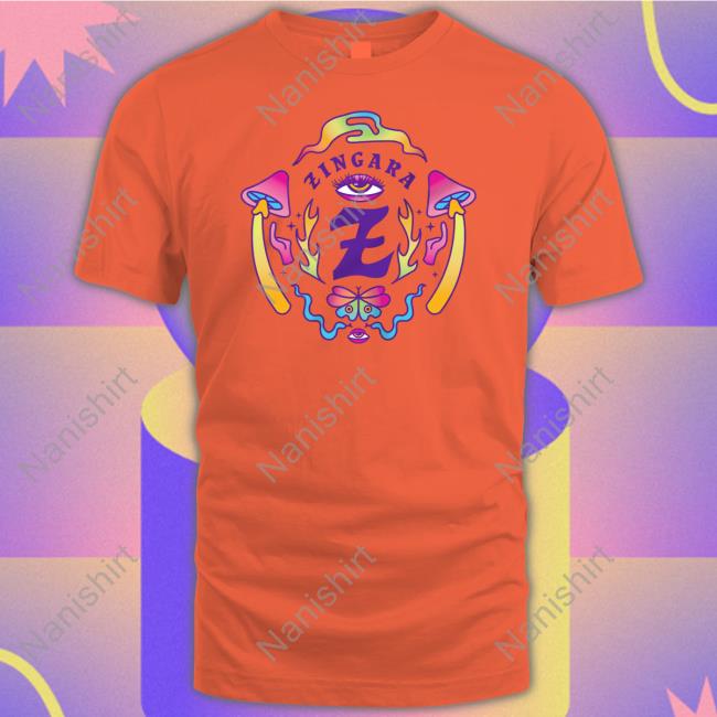 Zingara Merch Zingara Shroomz Long Sleeve Tee Official Zingara Shroomz Hoodie