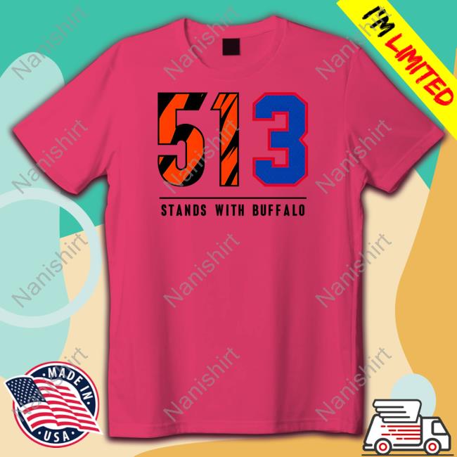 513 Stands With Buffalo Damar Hamlin Shirt 513 Stands With Buffalo Hoodie