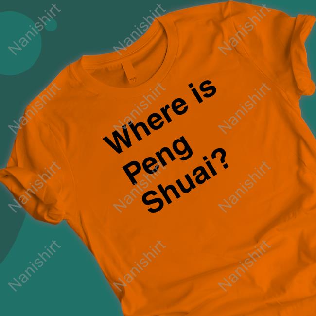 Where Is Peng Shuai Hoodie Australian Open