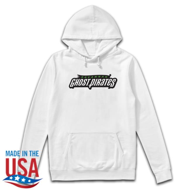 Savannah Ghost Pirates Hoodie Official Savannah Ghost Pirates Hooded Sweatshirt