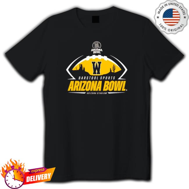 Official Wyoming Cowboys 2022 Barstool Sports Arizona Bowl Shirts