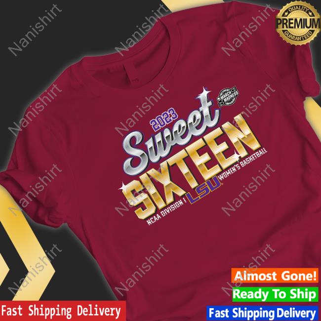 Sec LSU Tigers 2023 NCAA Tournament March Madness Sweet 16 Shirt