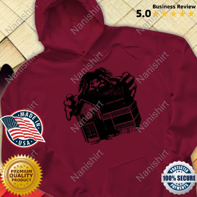 Teenage Disaster Merch Haunted House Hoodie