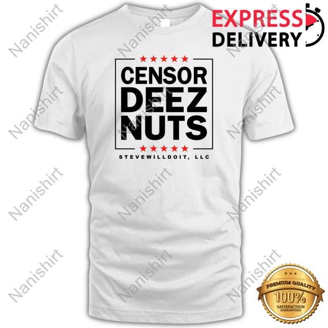 Stevewilldoit Censor Deez Nuts Crewneck Sweatshirt