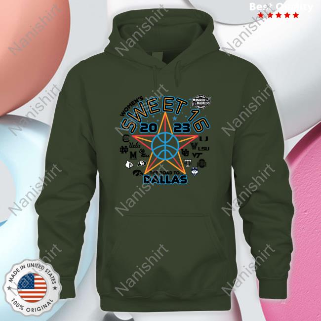 Official Blue 84 2023 Women's Basketball Tournament March Madness Sweet 16 Long Sleeve T Shirt