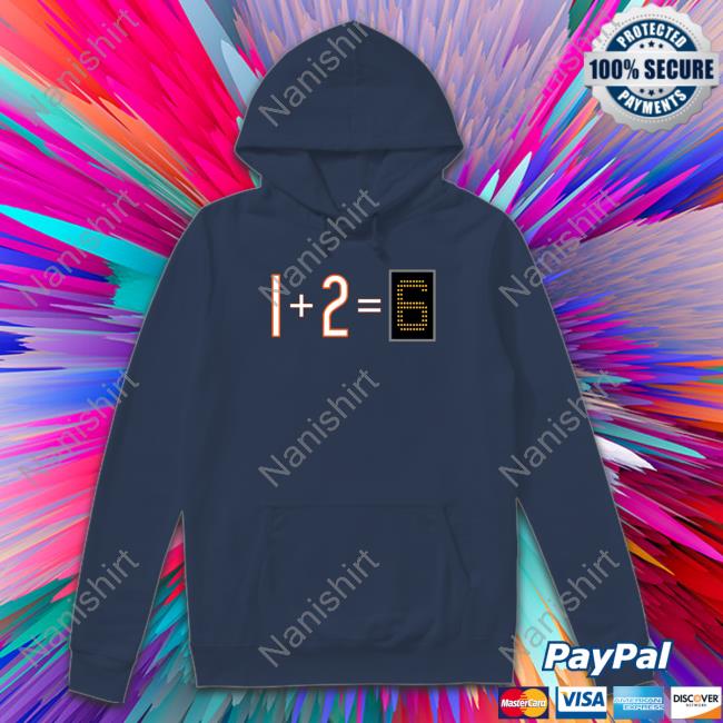 1+2=6 T Shirt