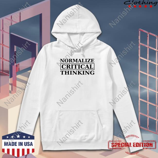 Normalize Critical Thinking Long Sleeve Tee