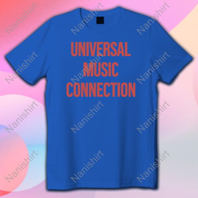 Universal Music Connections Tee Gallery Dept Merch Universal Music Connections Tee