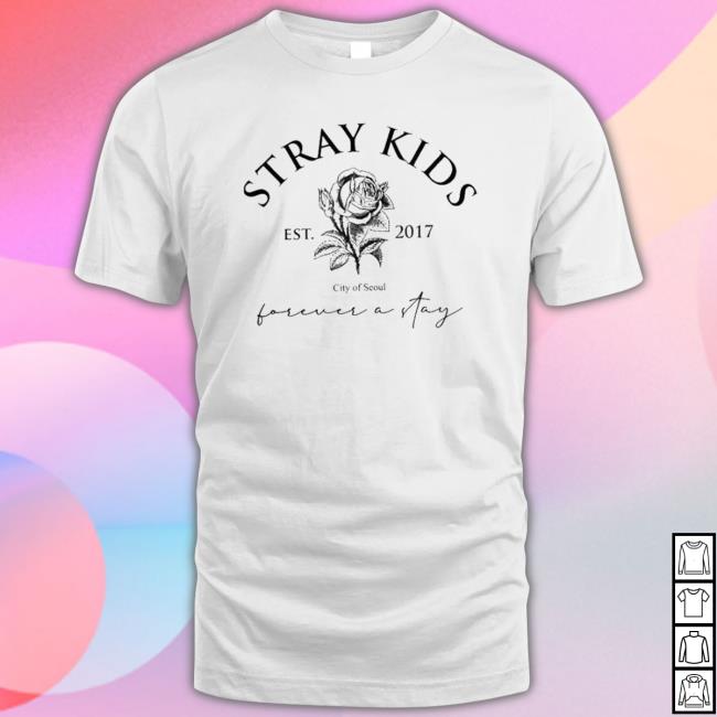 Forever A Stay Cute Fandom Quote Stray Kids T-Shirt