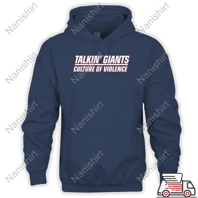 Jomboy Media Talkin' Giants Culture Of Violence Crewneck Sweatshirt