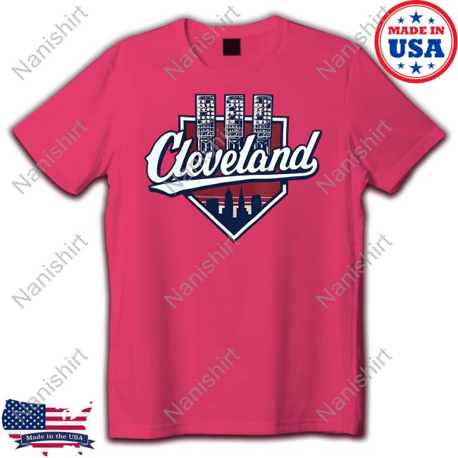 Gv Art Work Shop Cleveland Baseball Lights Beige Shirt