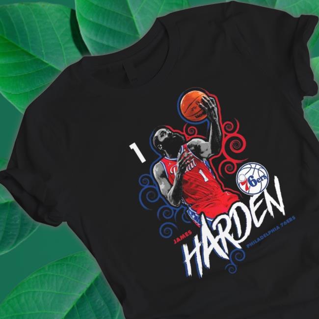 James Harden Philadelphia 76Ers Competitor Tee