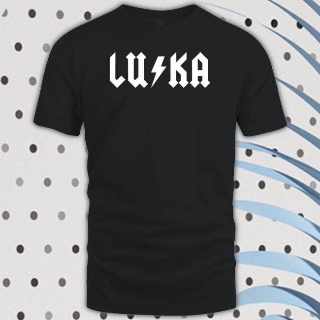 Luka Doncic Acdc Tee Shirt